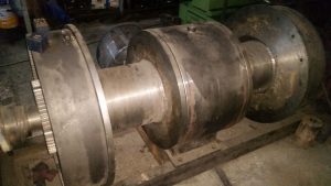 Büyük 3 Balatalı Halat Sarıcı